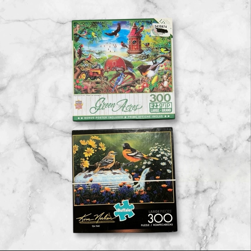 Puzzle Set of 2 - 300 Pieces